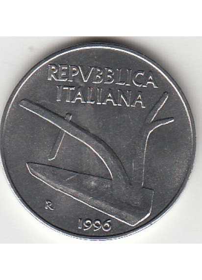1996 Lire 10 Spiga Fior di Conio Italia